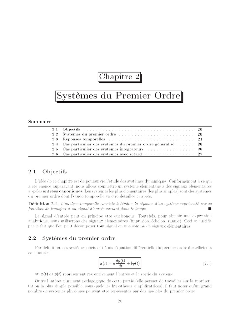 Chapitre 2 | PDF