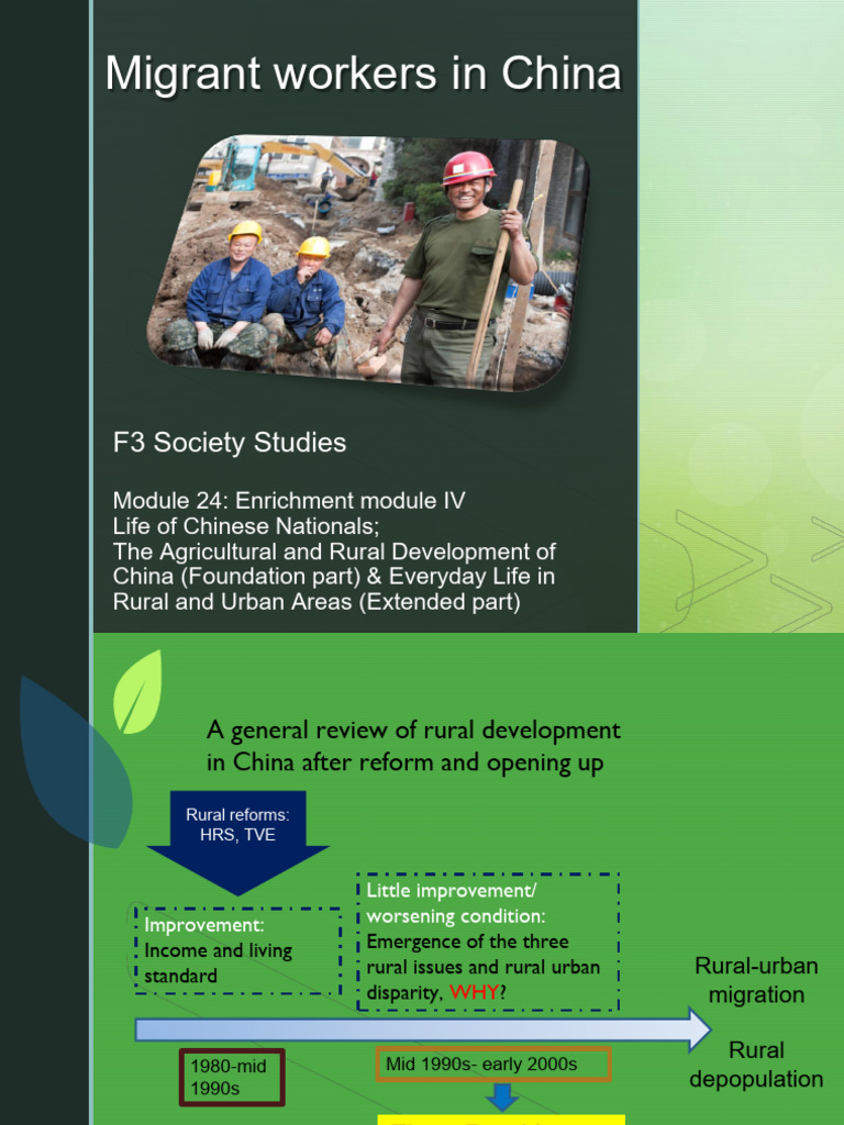 3.2 F3SS Migrant Workers | PDF | Migrant Worker | Human Migration