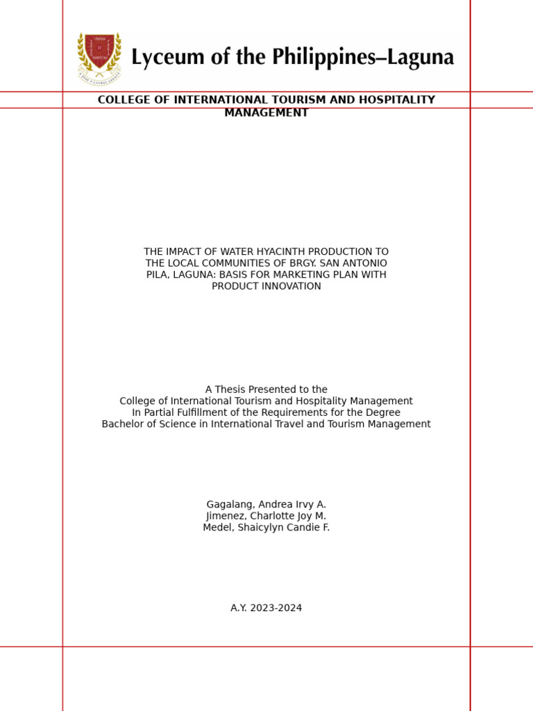 Thesis Revise Final Final Final Sinagtala 3 | PDF | Sustainability ...