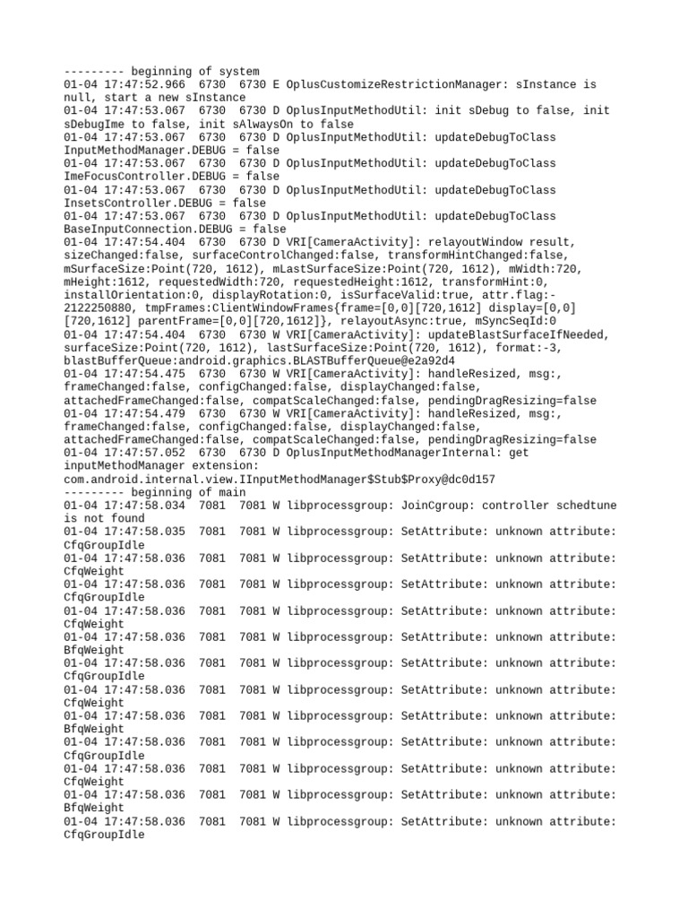 Log Cat 1767520077982 | PDF | Computer Science | Software Engineering