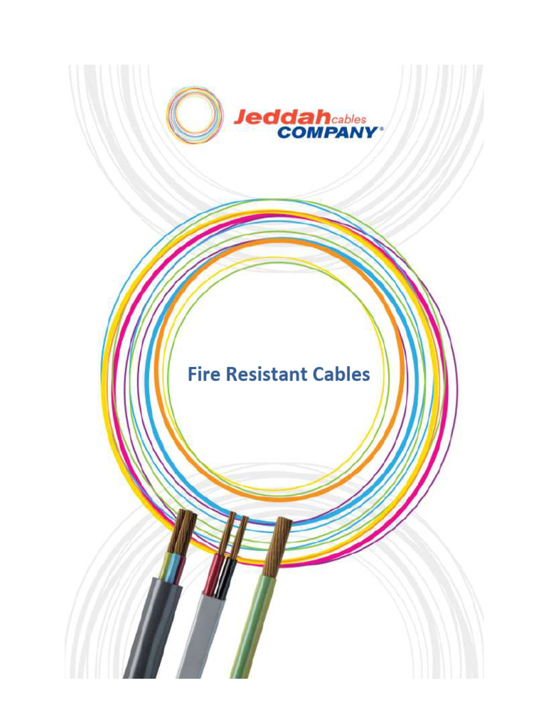 Fire Resistant Cables Overview and Standards | PDF | Smoke | Electrical ...