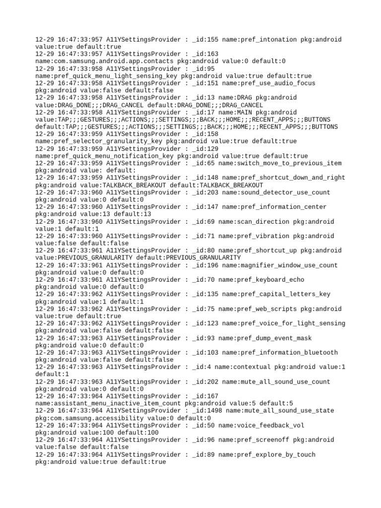 a11yProvider Log | PDF | Computing Platforms | Software