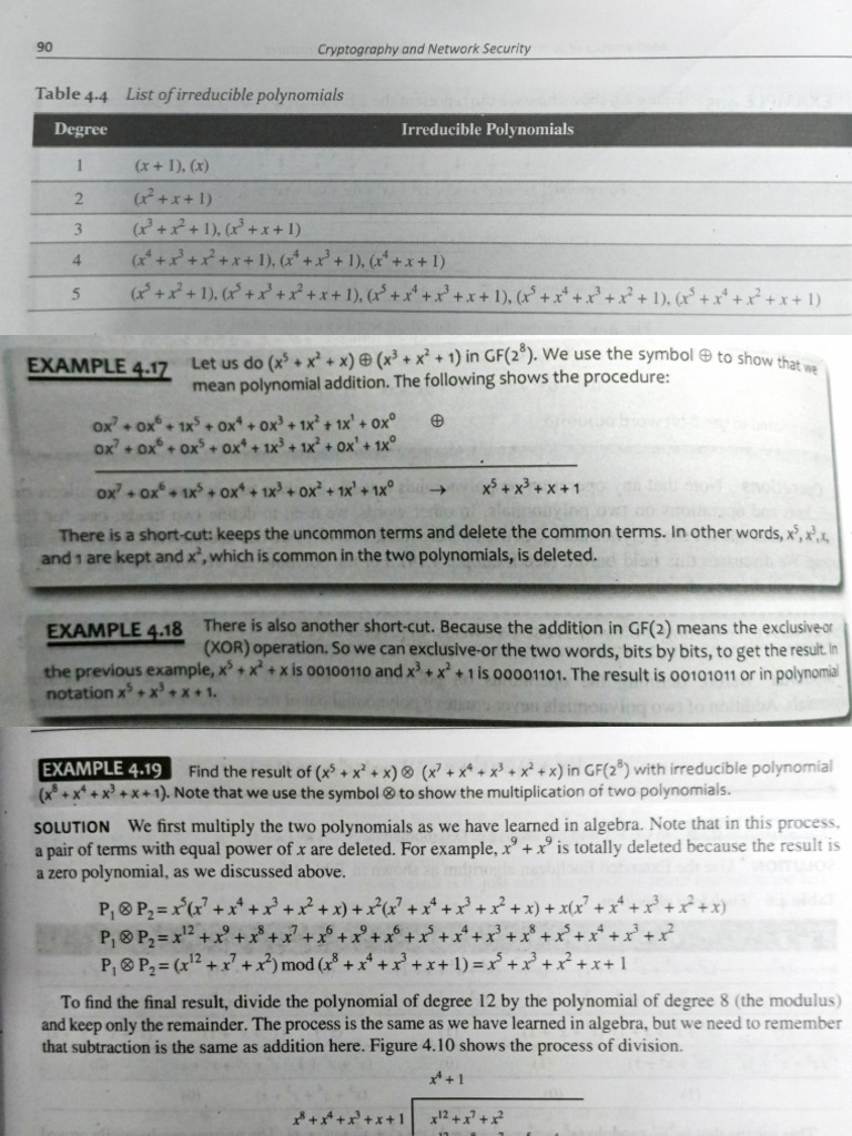 Algebraic Structures For Crypto | PDF