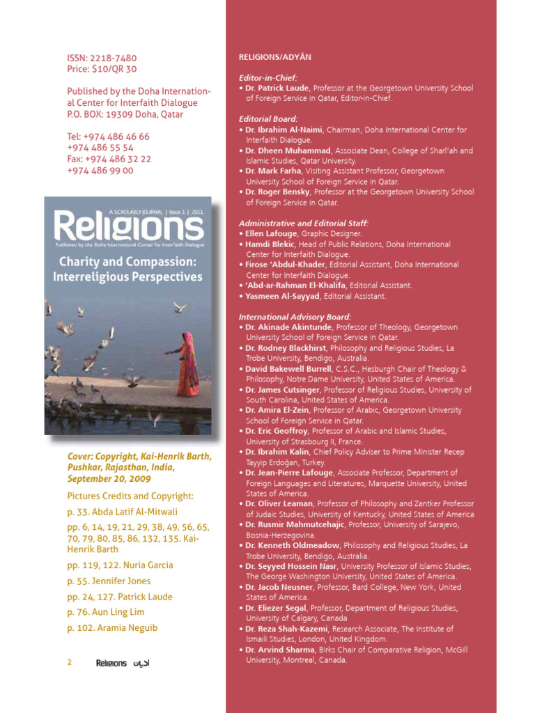 Interreligious Charity and Compassion | PDF | Love | Interfaith Dialogue