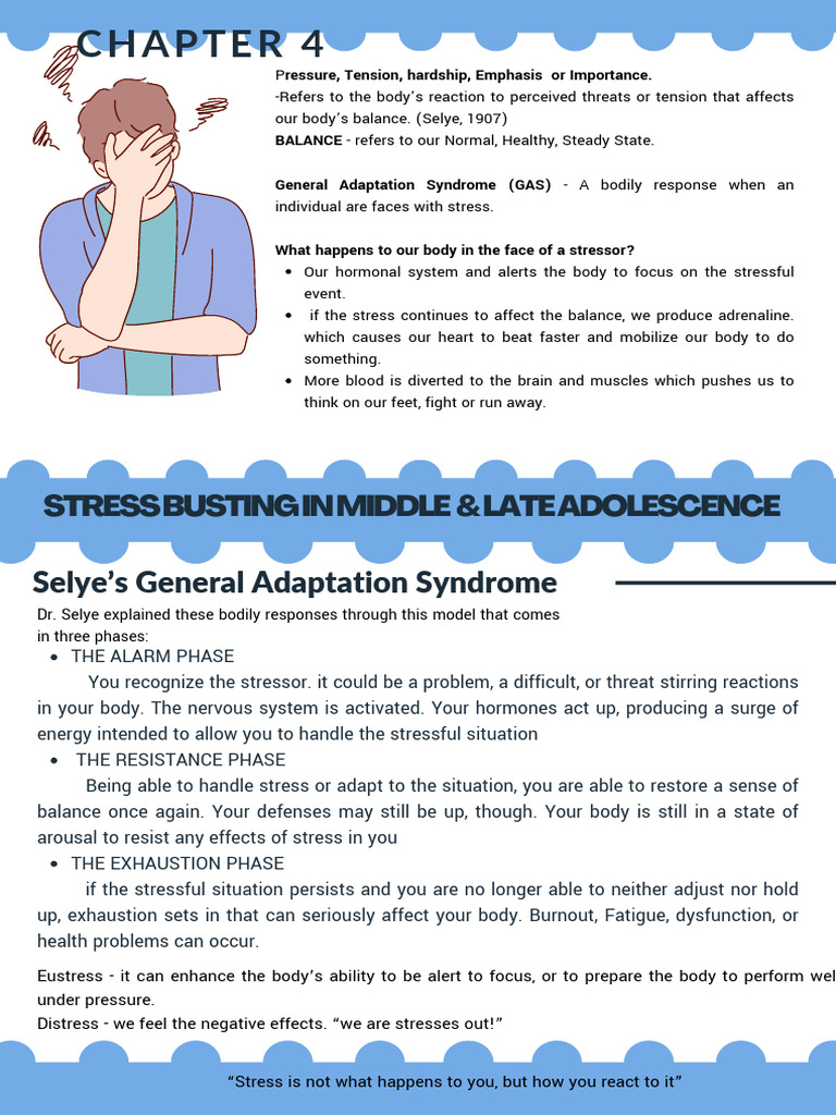 Understanding Stress Responses and Management | PDF | Stress (Biology ...
