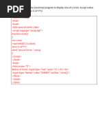 Class 12 IT Practical: HTML & CSS Guide | PDF | Java Script | Html Element