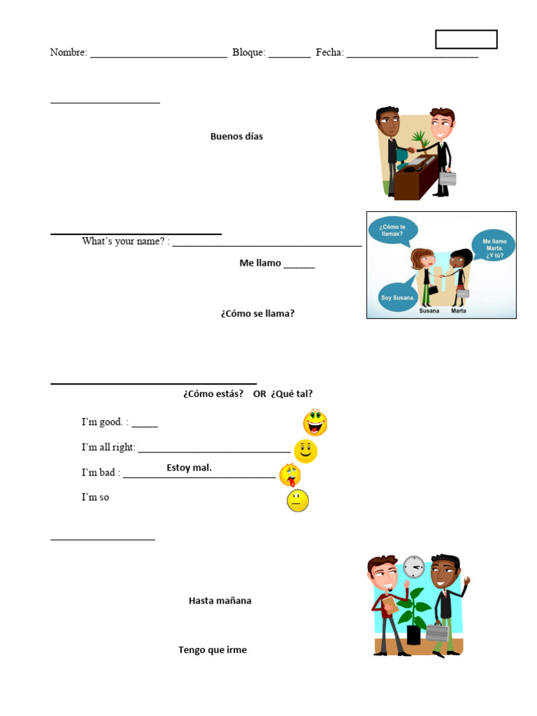 How To Have A Conversation in Spanish Author Cuaderno Español | PDF