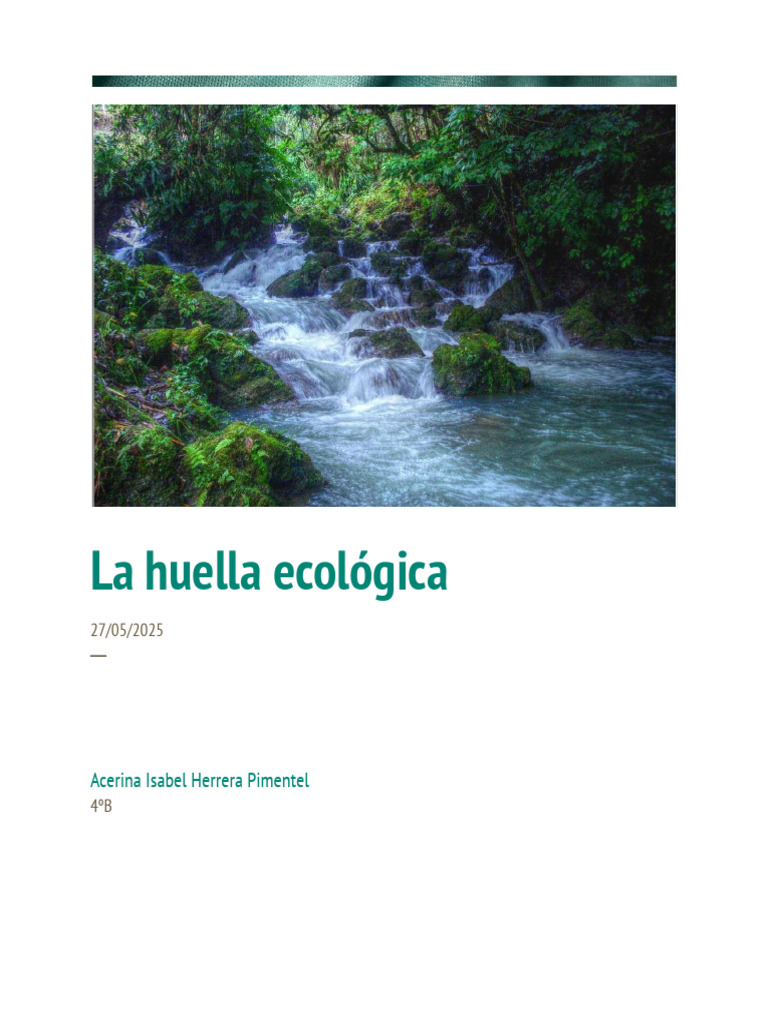 Propuesta de Proyecto | PDF | Sustentabilidad | Entorno natural