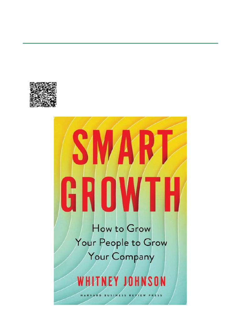 Smart Growth How To Grow Your People To Grow Your Company ISBN ...
