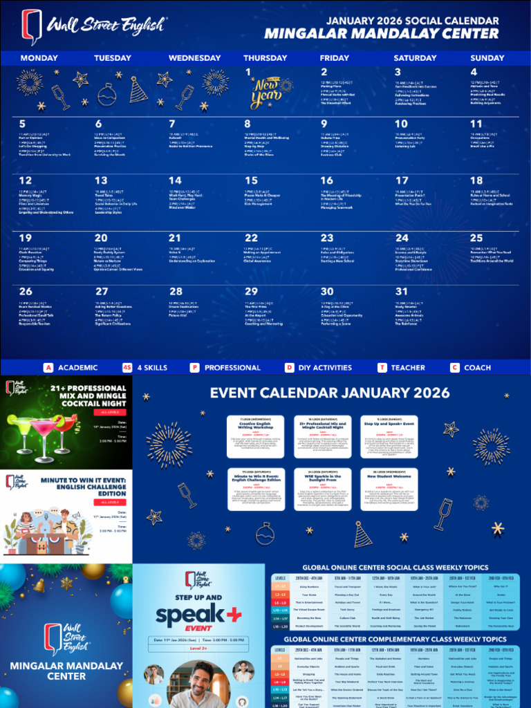 MMY SCs and Events - January 2026 - FINAL | PDF