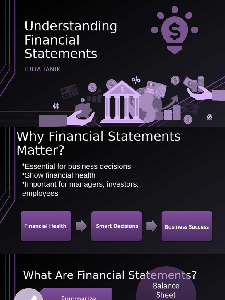 Financial Statements Explained: Key Insights | PDF