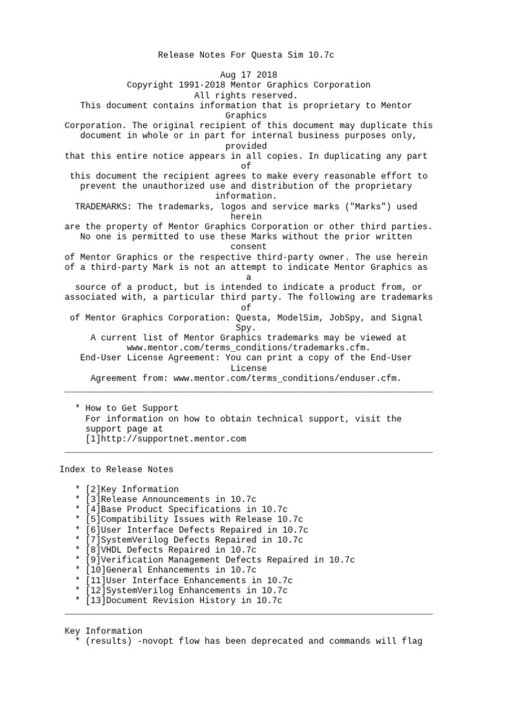 Release Notes | PDF | Vhdl | Software