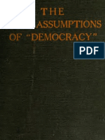Anthony M. Ludovici - The False Assumptions of Democracy