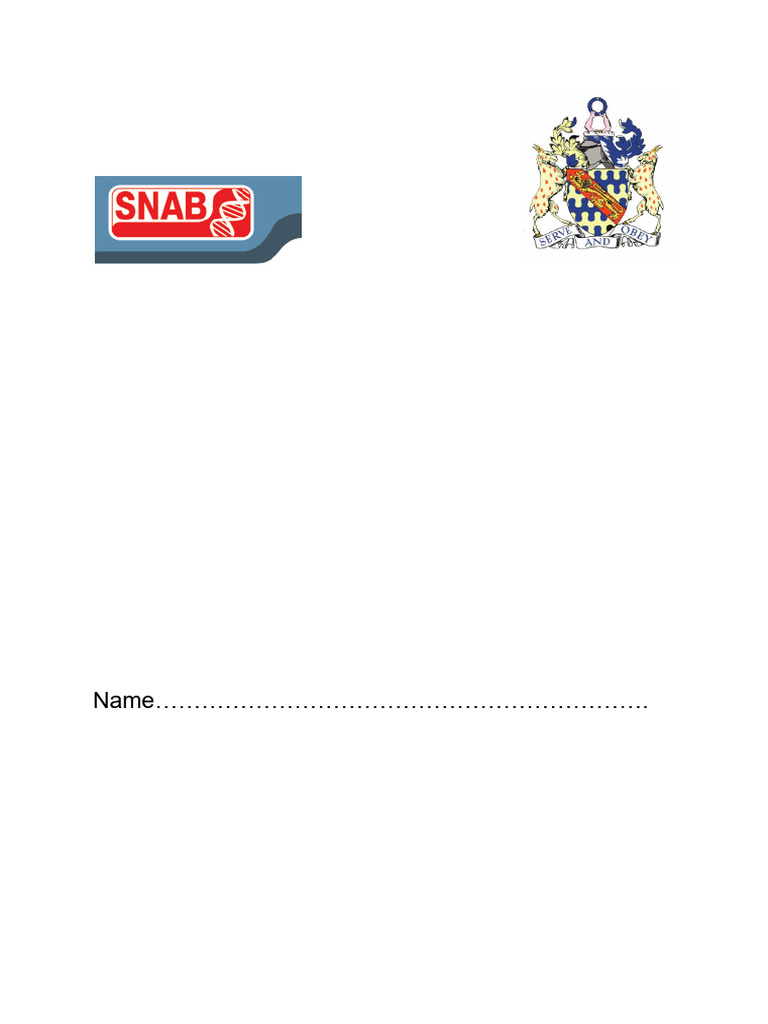 Year 12 Biology Skills Answers Guide | PDF | Statistics | Learning