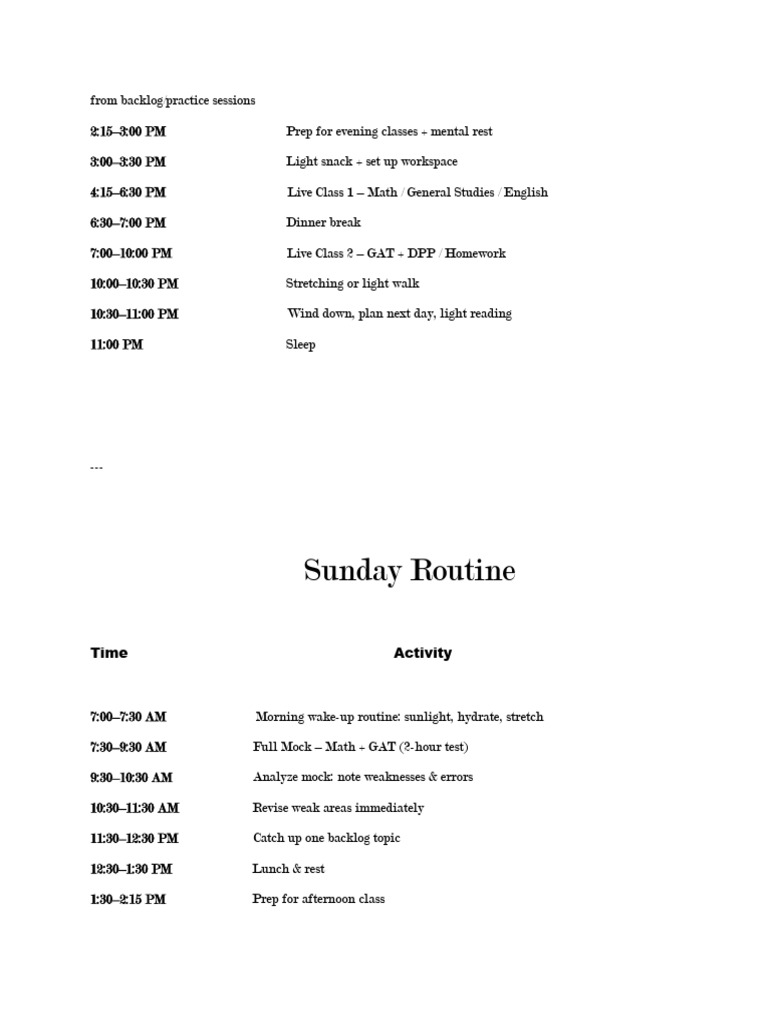 Effective Study Routine for NDA Prep | PDF