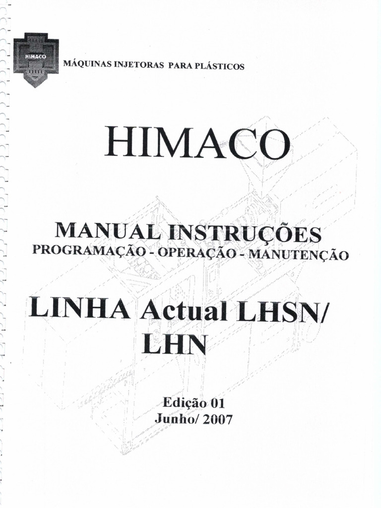 Injetoras - HIMACO Linha Actual LHSN - LHN | PDF