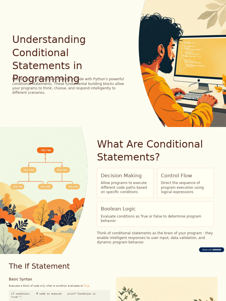 Mastering Conditional Statements in Python | PDF
