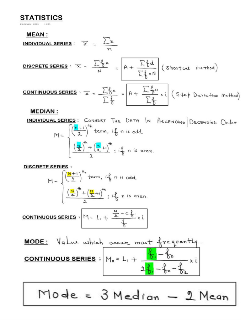 Statistics | PDF