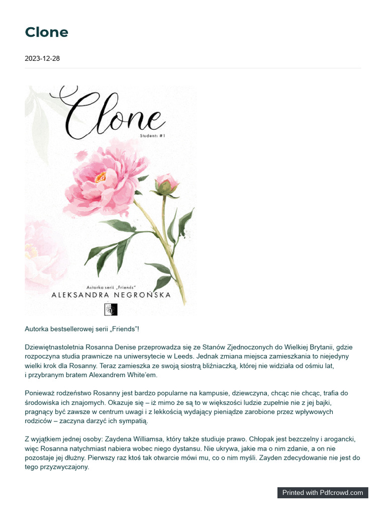 Clone | PDF