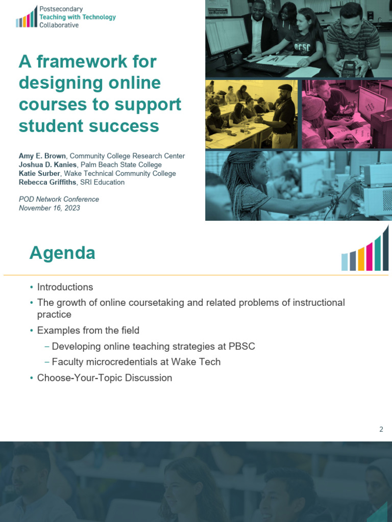Designing Online Courses for Student Success | PDF | Educational ...