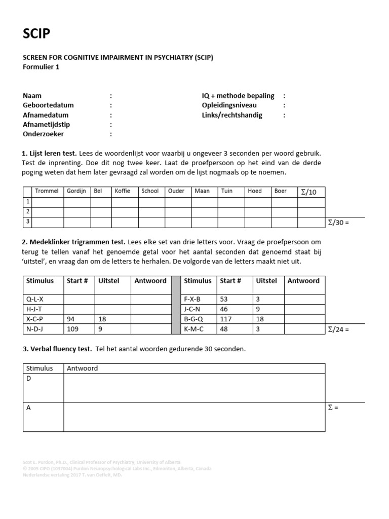 SCIP Netherlands 1 | PDF