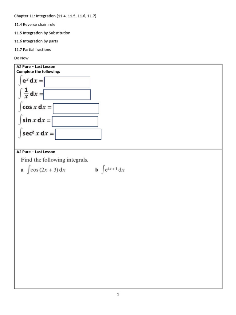 Advanced Integration Techniques Guide | PDF