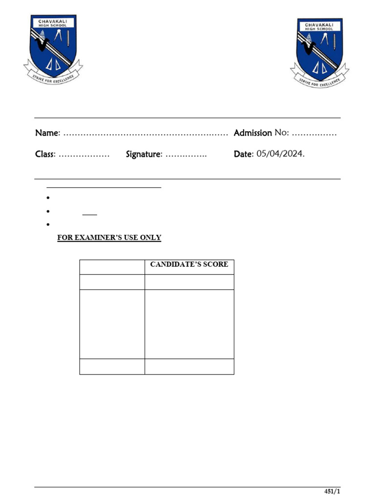 Form Two Computer Studies Assignment 2024 | PDF | Computer Keyboard ...