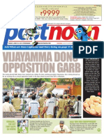 VIJAYAMMA DONS OPPOSITION GARB - Postnoon News Today