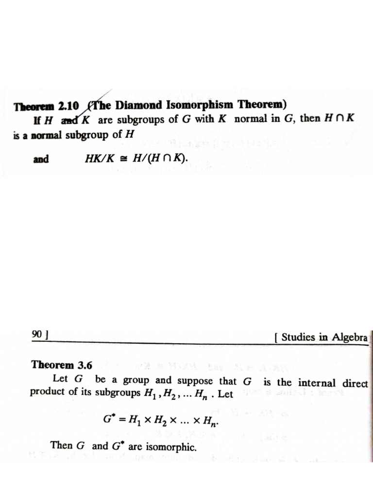 MSC Sem 1 Algebra Assignment | PDF