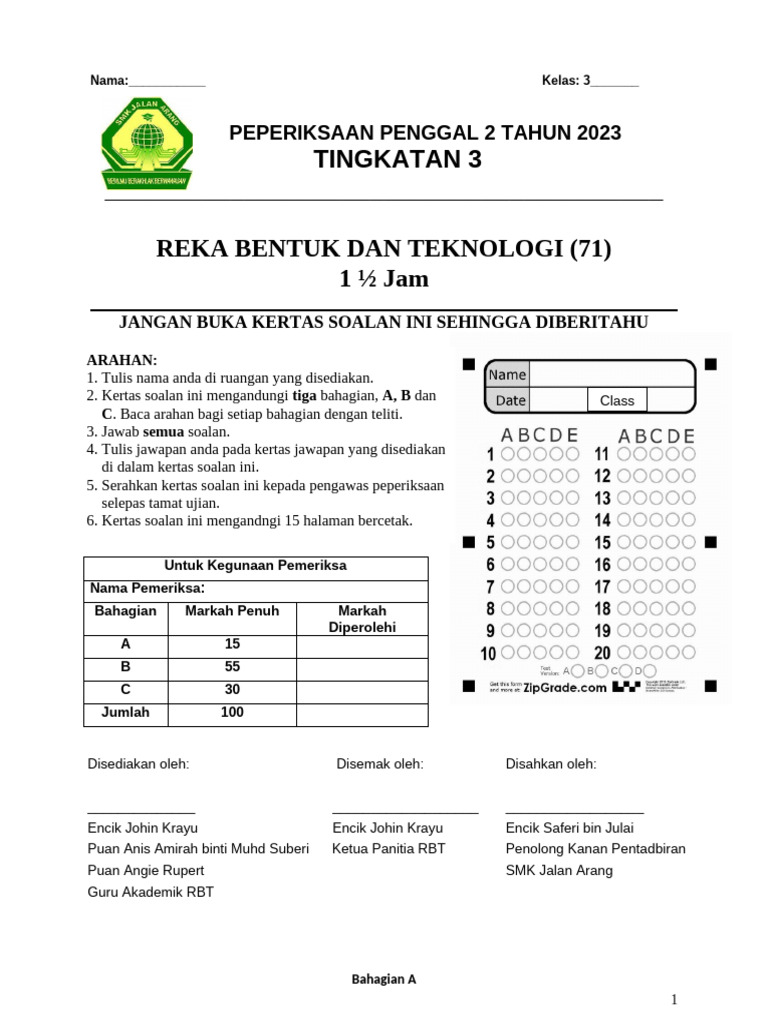 PP2 RBT T3 2023 Full | PDF