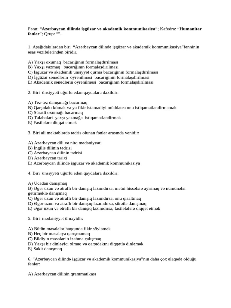 100 Test | PDF