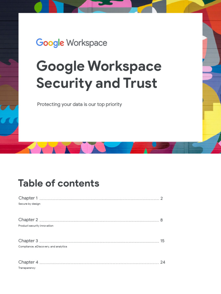 Google Workspace Security Overview | PDF | Security | Computer Security