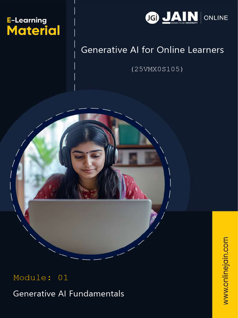 Generative AI Fundamentals for Learners | PDF | Artificial Intelligence ...