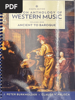 Norton Anthology of Western Music 8 TH Edition Volume 1 | PDF