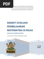 Download Angket Evaluasi Pembelajaran Matematika Di Kelas by Retno Wahyuningtyas SN97912602 doc pdf