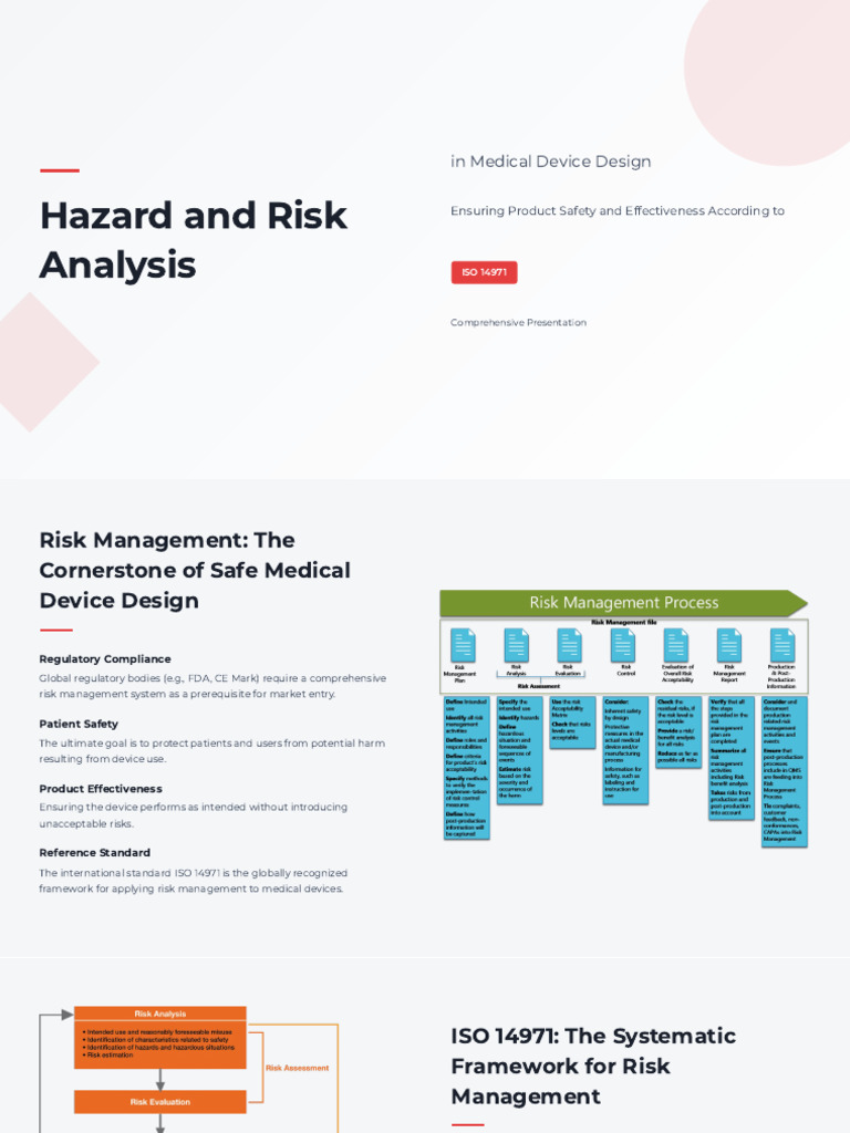 Risk Management in Medical Device Design | PDF | Risk Management | Risk