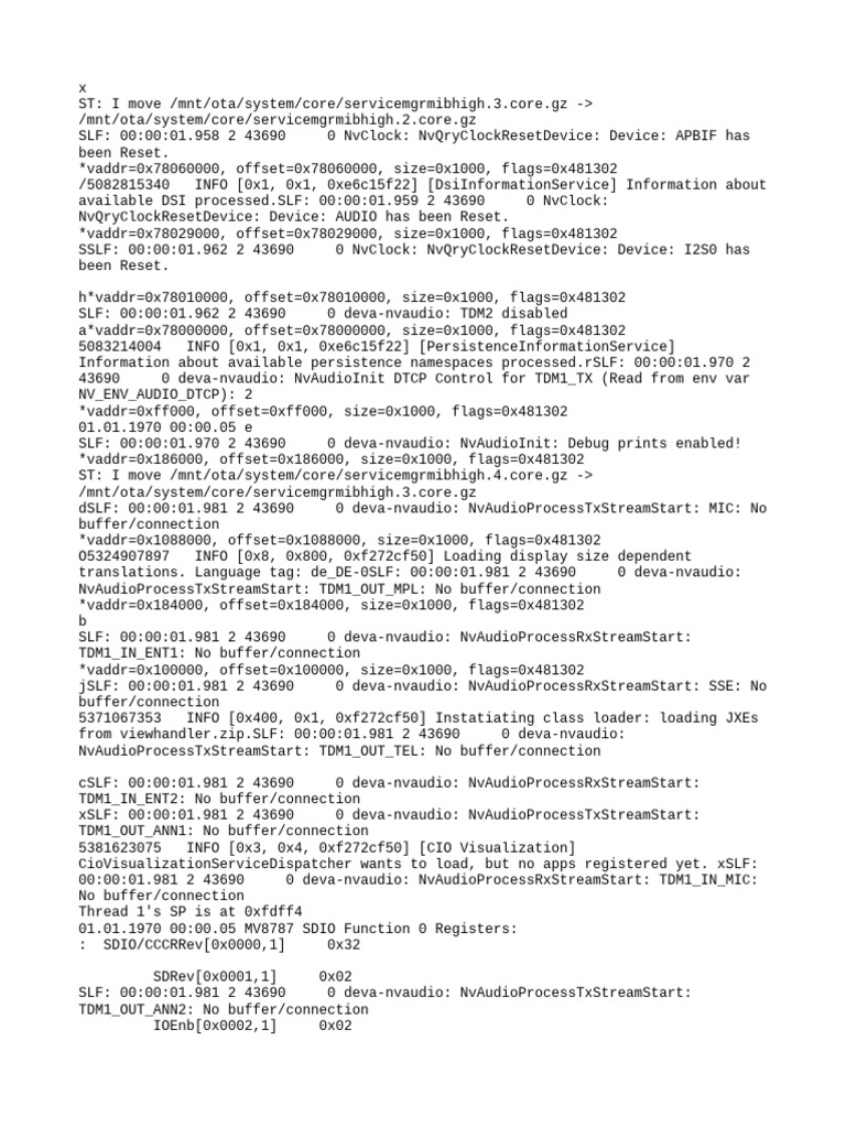 System Log Analysis and Device Reset Events | PDF | Bit | Computer ...