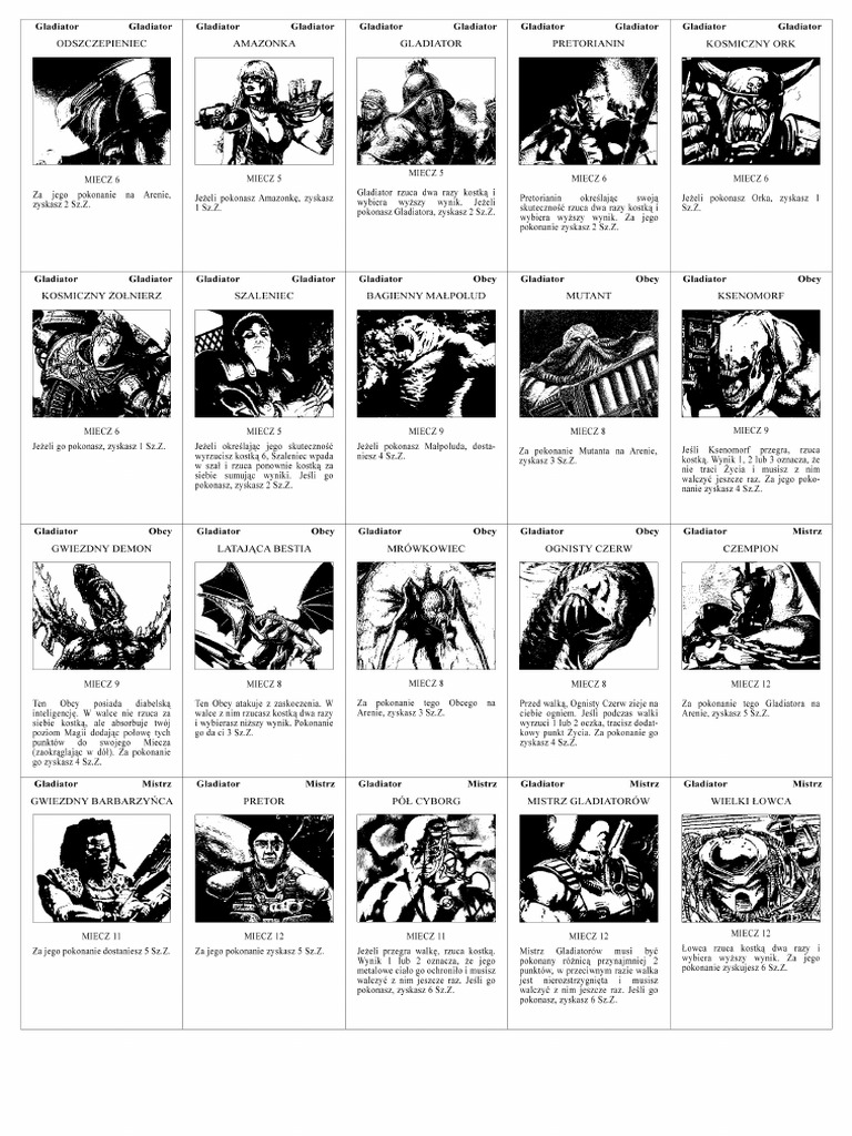 Gladiatorzy 1 | PDF