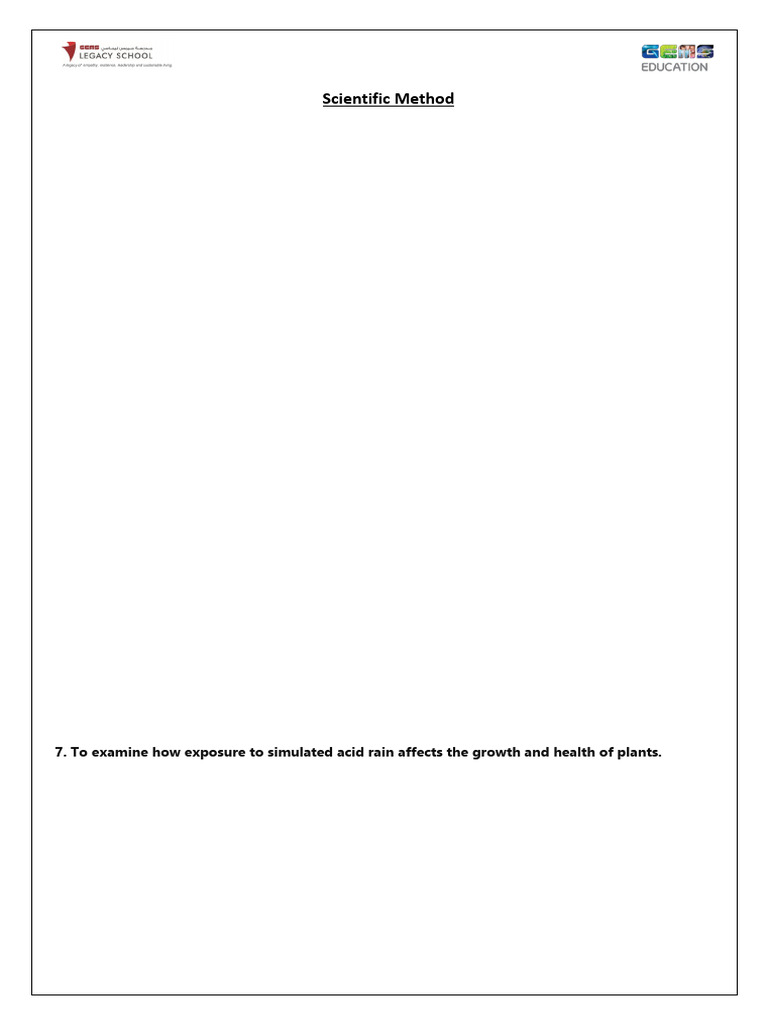 Scientific Method: Hypotheses & Variables | PDF | Hypothesis | Experiment