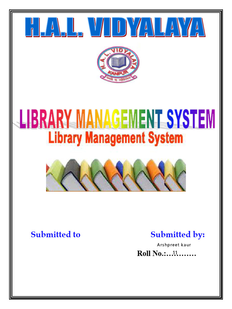Library Management System Project | PDF | My Sql | Computing