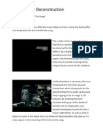 Music Video Deconstruction 1 AA
