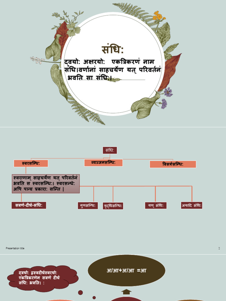 Sandhi Final | PDF
