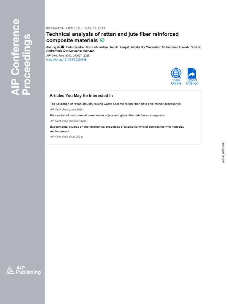 030007_1_50264748 | PDF | Composite Material | Strength Of Materials