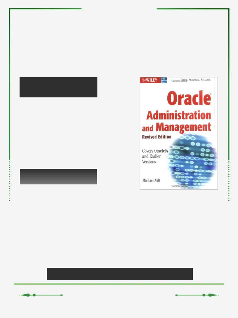 Oracle9i Administration and Management Michael R. Ault full ebook ...