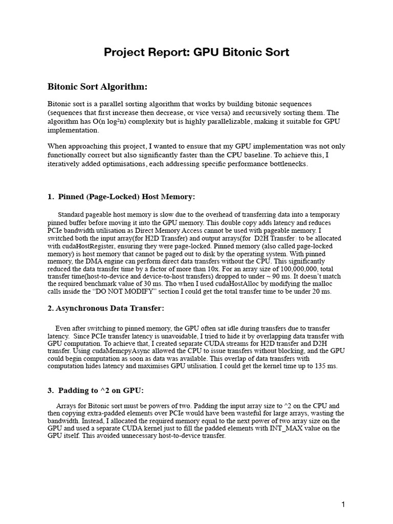 Report | PDF | Graphics Processing Unit | Computer Architecture