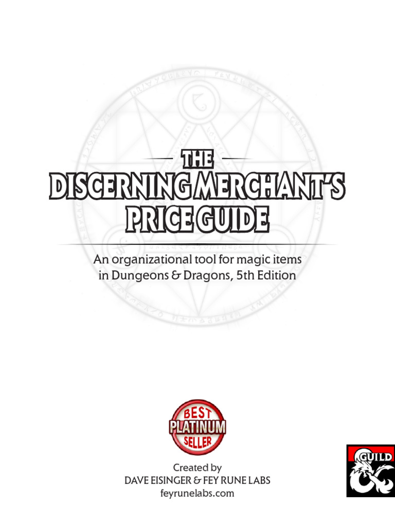 Listes OM DnD5 | PDF