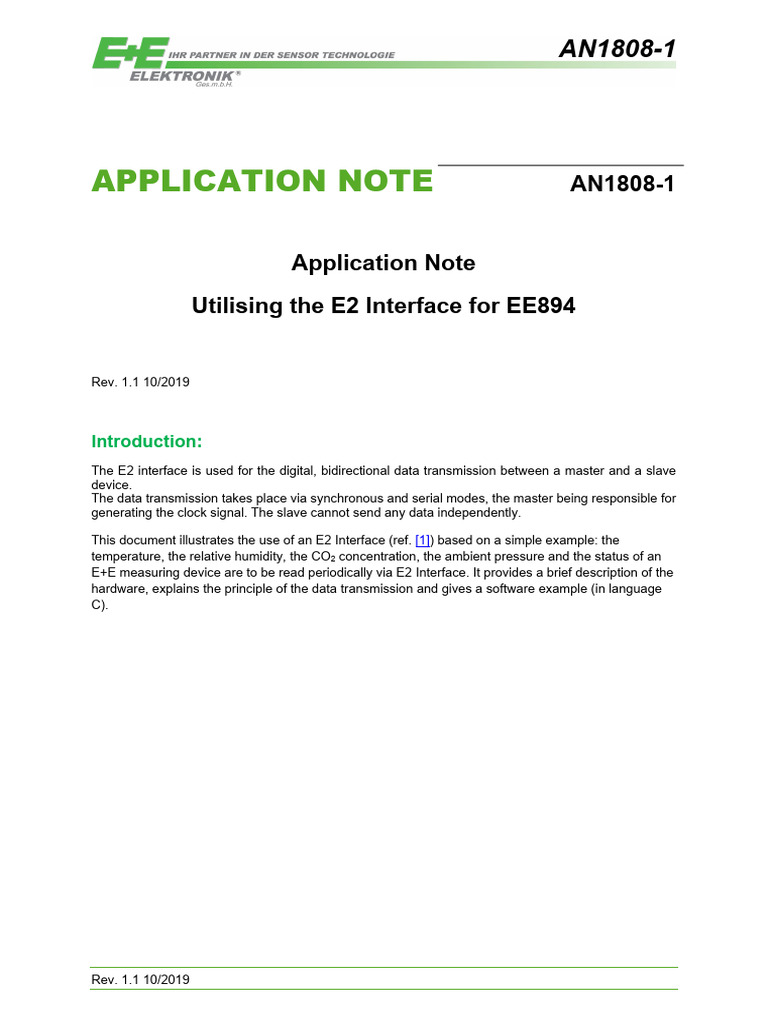 E2 Interface Specification | PDF | Transmission Control Protocol ...