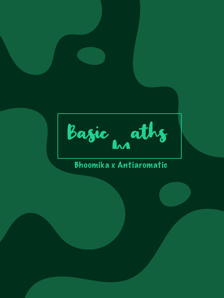 Basic Maths Concepts and Theorems | PDF