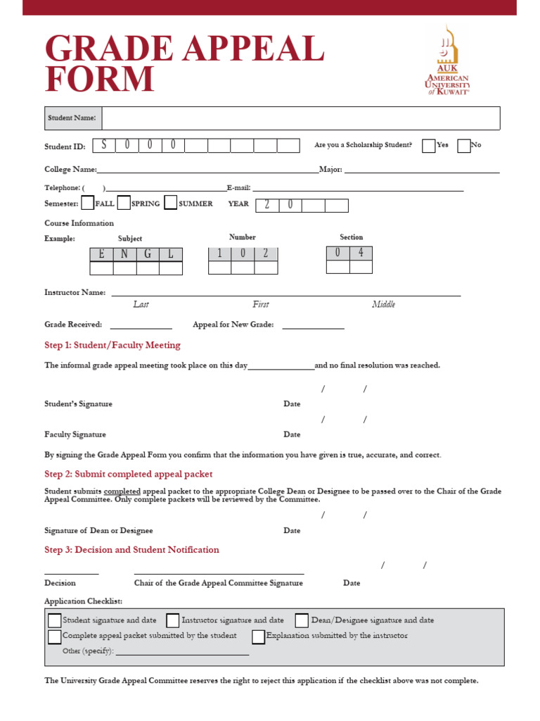 Grade Appeal Process and Form Guide | PDF | Academic Dishonesty | Justice