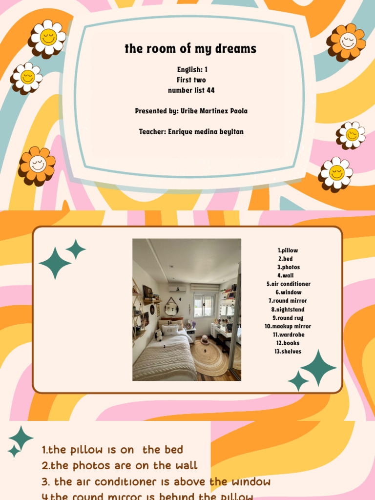 My Dream Room Design Explained | PDF